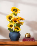 Solros Konstgjord Blomsterarrangemang