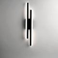 Alana Modern LED Vägglampa - Elegant Svart/Guld Väggbelysning för Vardagsrum och Sovrum