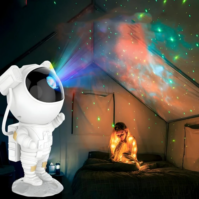Astronaut Rymd Nattlampa