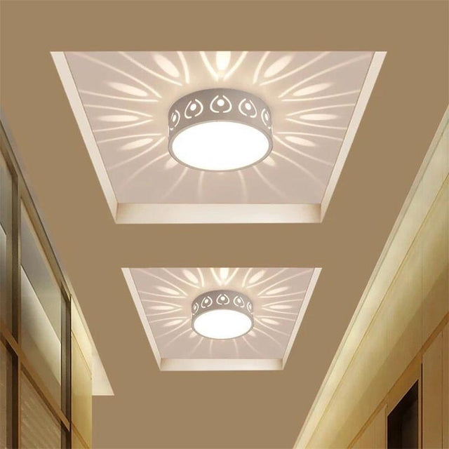 Stilren Modern LED Taklampa för Entré, Hall och Balkong