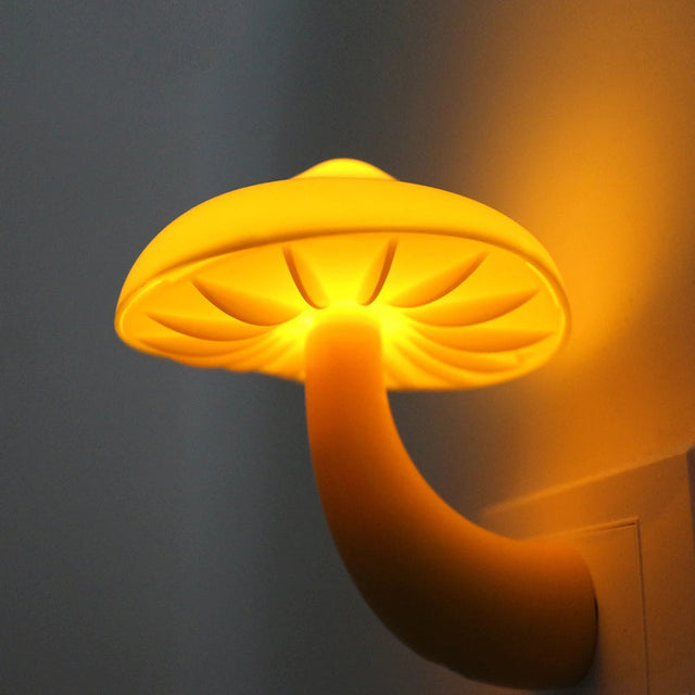Svamp Vägguttag Lampa