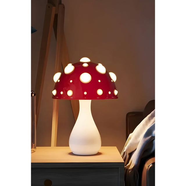 Lampa - Dekorativ Svamp Bordslampa
