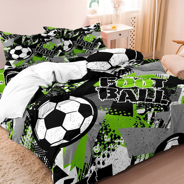 Fotbollsäventyr Barn Duvet – Stilig & Bekväm
