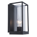 Lutec 5288803012 Flair Matt Black Utomhus Vintage Flush Lantern Vägglampa