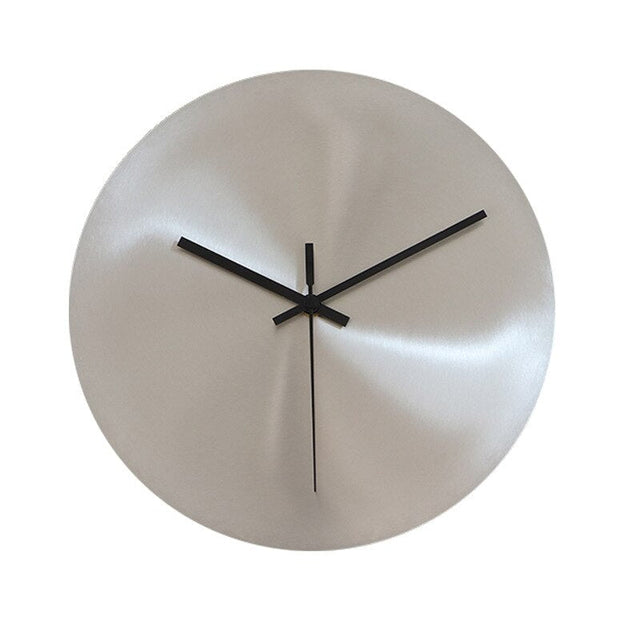 ClearTime - Minimalistisk Väggklocka i Rostfritt Stål