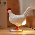 Kycklinglampa - rolig bordslampa i form av en kyckling