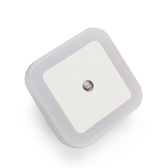 Rörelsesensor LED Nattlampa Väggkontakt Kallvit