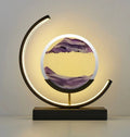 Balance Sand Art Lamp | Bästa Lava Lampor-Inspirerad Rymdlampa, Cool LED Nattljus för Avkopplande Sovrum & Vardagsrum Dekor
