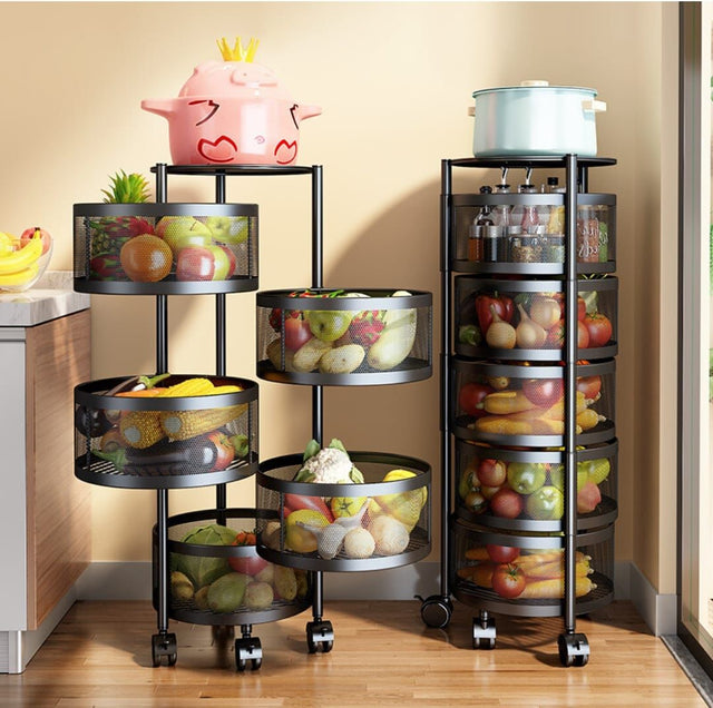 5-Tiers Kökshylla