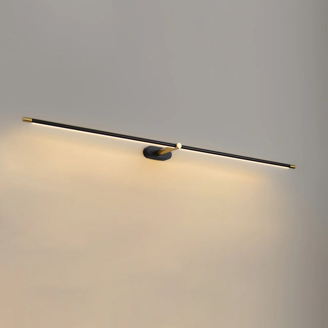 LED Badrumsspegel Vägglampa – Minimalistisk Väggsconces med Varmt Ljus, Aluminium 70/100/130 cm
