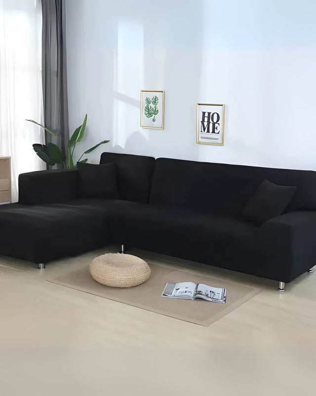 Elegant Modulär Sofföverdrag med Anpassningsbar Arrangement
