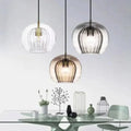 TimberGlow - Modern Glaspendel