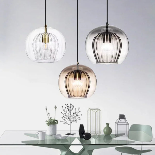 Elegance Glass - Modern Glaspendellampa