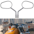 Justerbar Motorcykelbackspegel med Högkvalitativ Kromfinish
