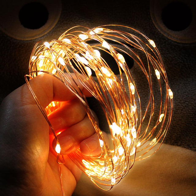 Fotovägg Fairy Light Chain