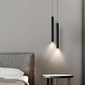 Modern nordisk dubbelhuvud LED-pendellampa