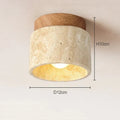 Wabi Sabi Gul Marmor Taklampa