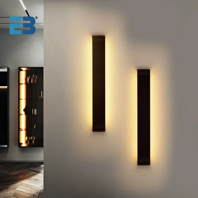 Modern LED Vägglampa - Mångsidig Belysningslösning för Sovrum, Kök och Vardagsrum
