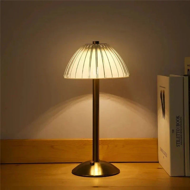 Trådlamp LED-bordslampa med tre färglägen och dimmerfunktion