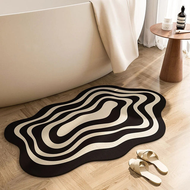 Superabsorberande Badmatta