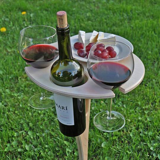 Utomhus Vinbord Picknick för Sommaren