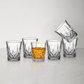 Graverade Tequila Shotglas-set