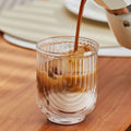 Amerikansk Is Latte Glas Kaffe Mug