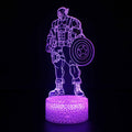 3D Lampa Marvel Captain America