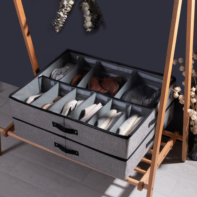Fällbar Skoboxorganisatör och Skoförvaring