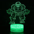 3D Lampa Marvel Hulk