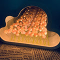 Tulip Cloud LED Spegel – Magiskt Ljus & Dekorativ Design