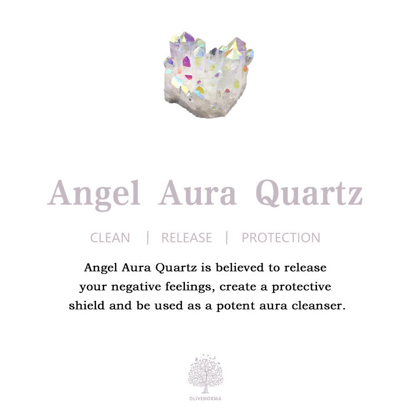 |Angel Aura Quartz Crystal Sticks Gemstone Decor