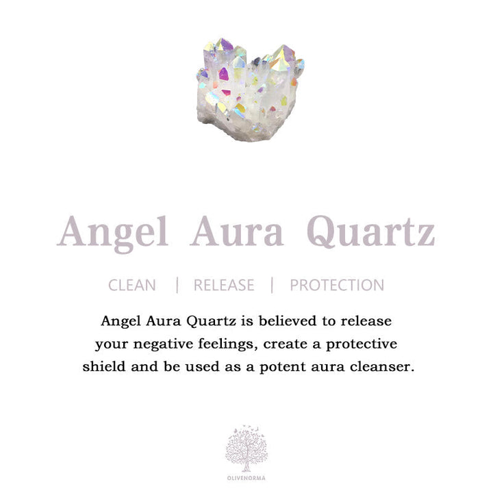 |Angel Aura Quartz Crystal Sticks Gemstone Decor