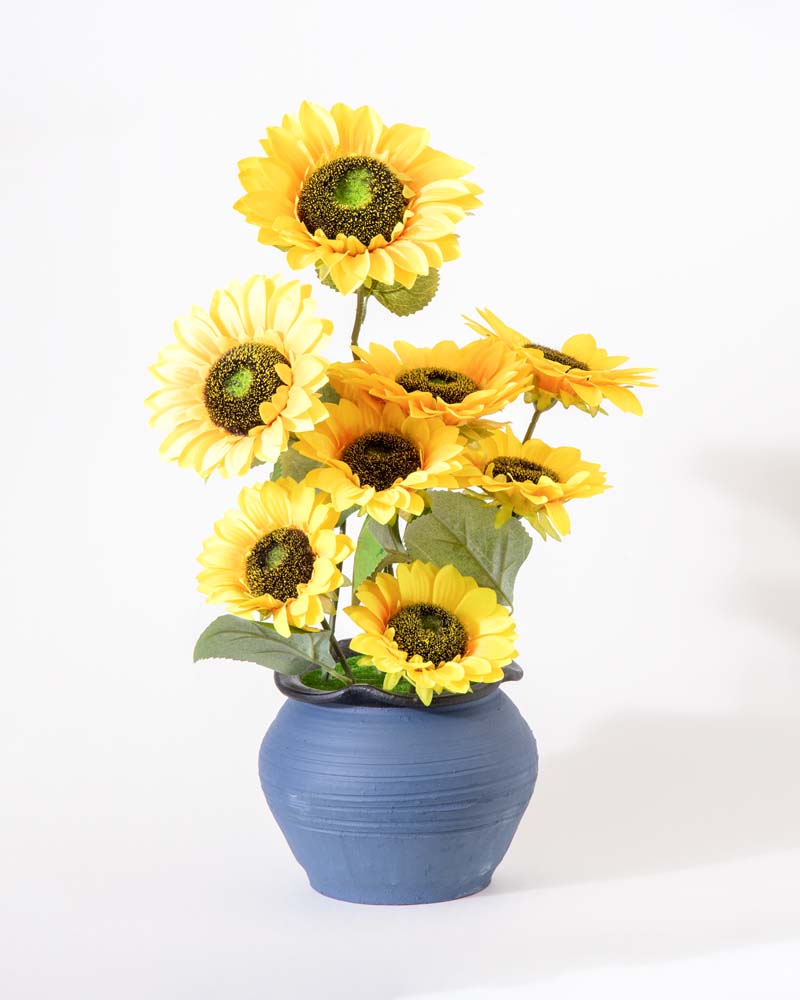 Solros Konstgjord Blomsterarrangemang