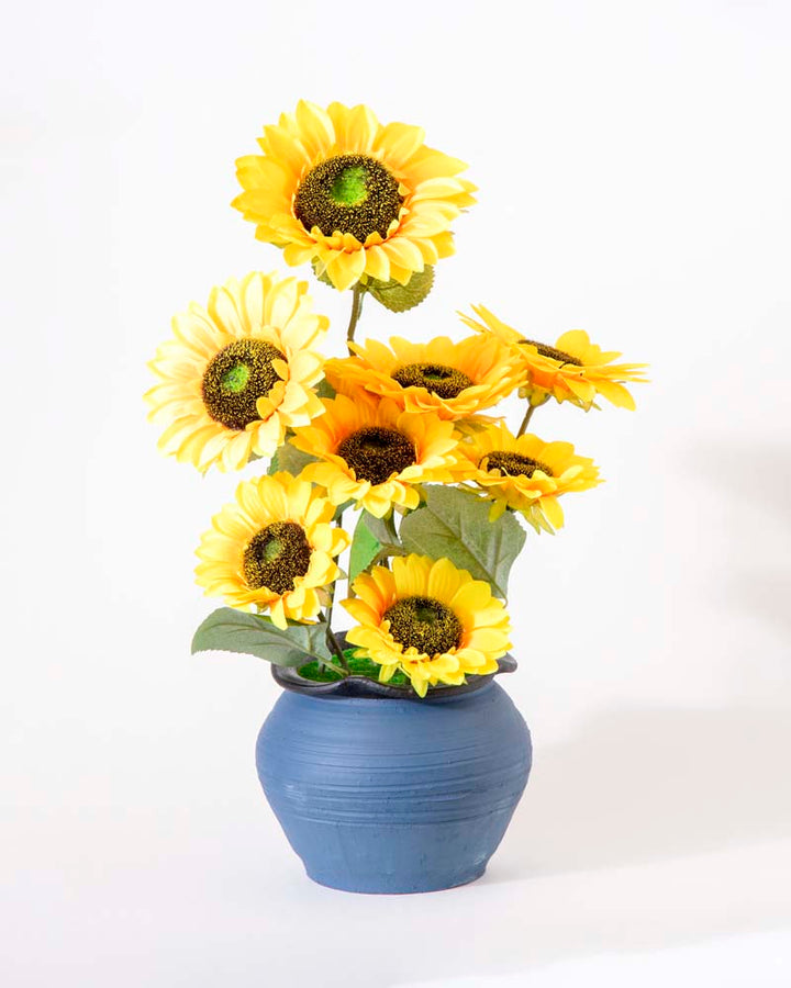 Solros Konstgjord Blomsterarrangemang