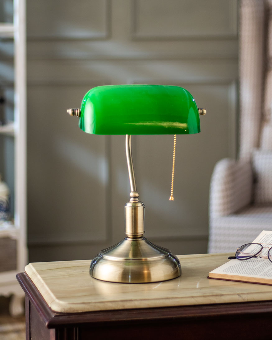 Klassisk Bankerlampa