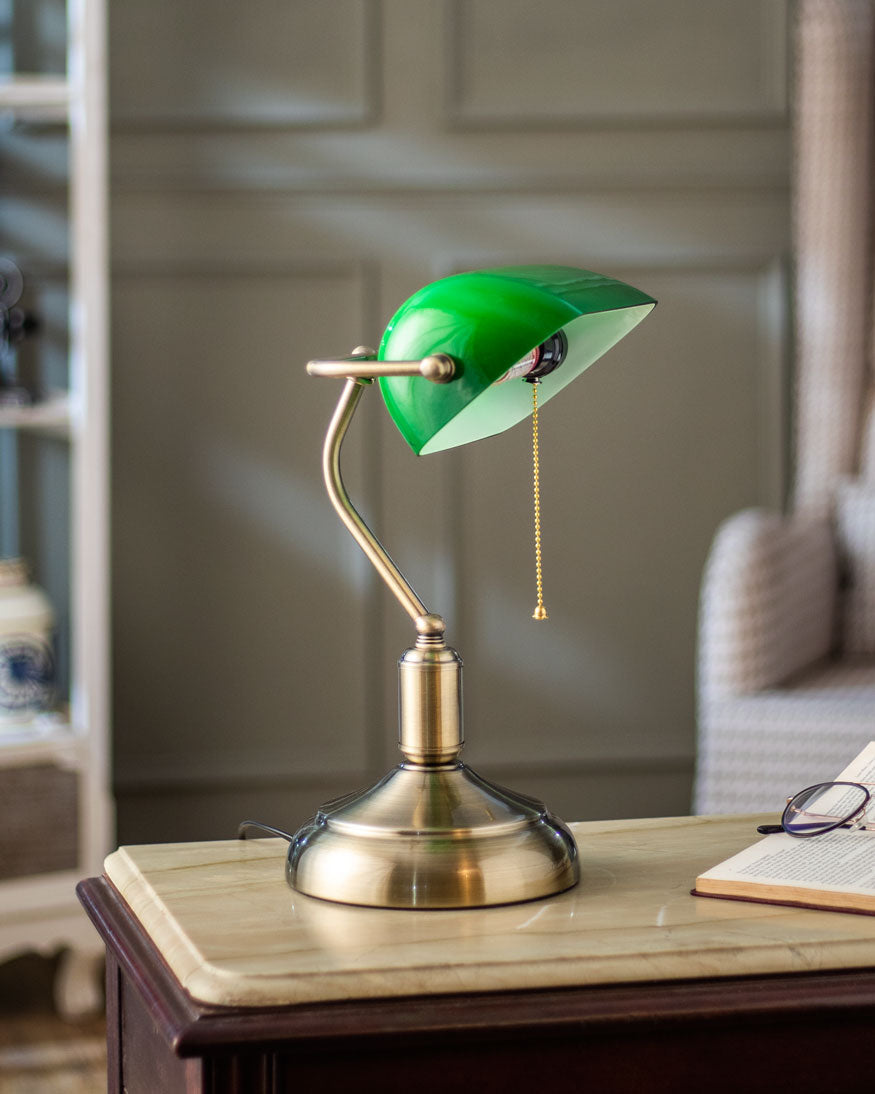 Klassisk Bankerlampa