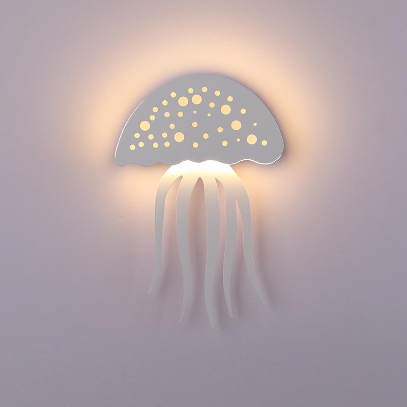 Modern kreativ 1-ljuskälla LED manet vägglampa