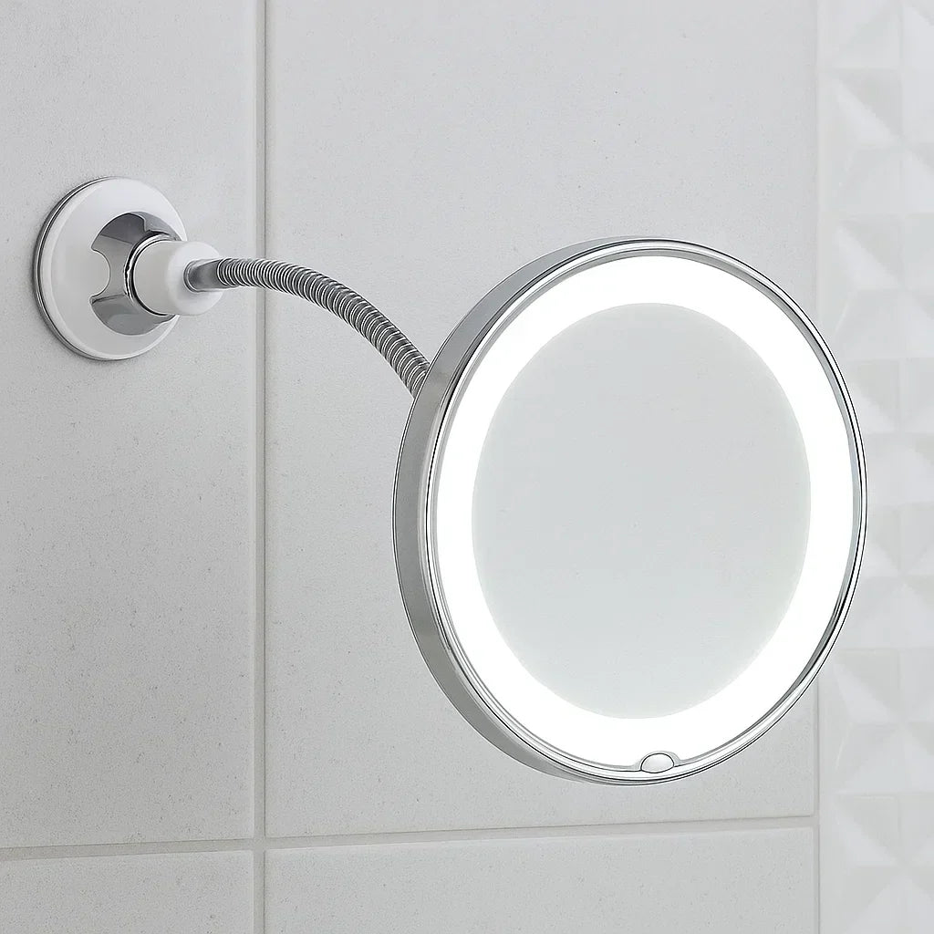 LED Sminkspegel med Flexibel Arm och Förstoring