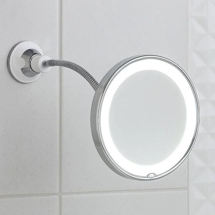 LED Sminkspegel med Flexibel Arm och Förstoring