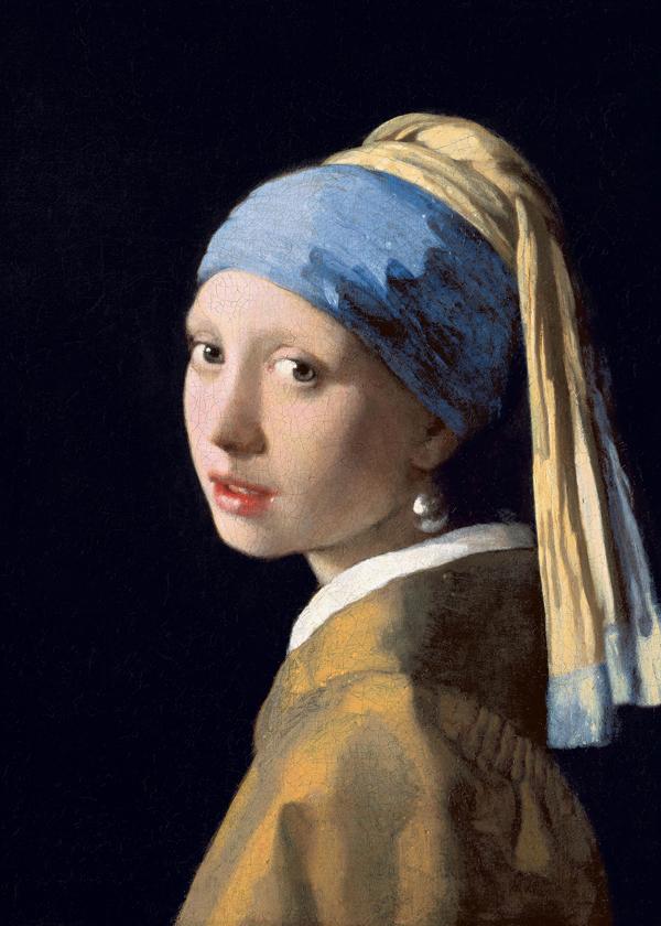 Flicka med pärlörhänge - Johannes Vermeer