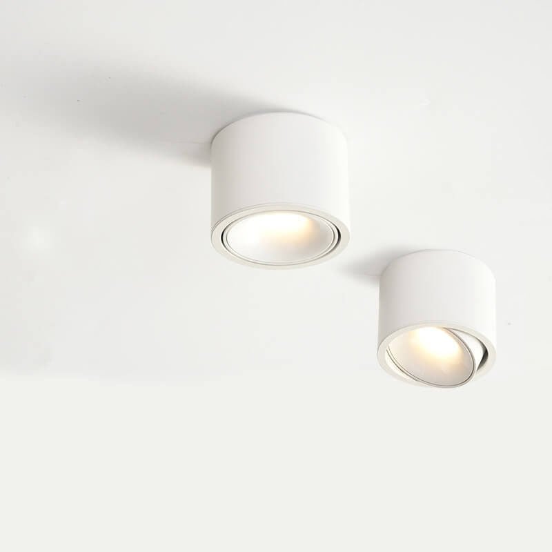 Origo Minimalistisk LED Taklampa - Justerbar Rund Infälld Lampa