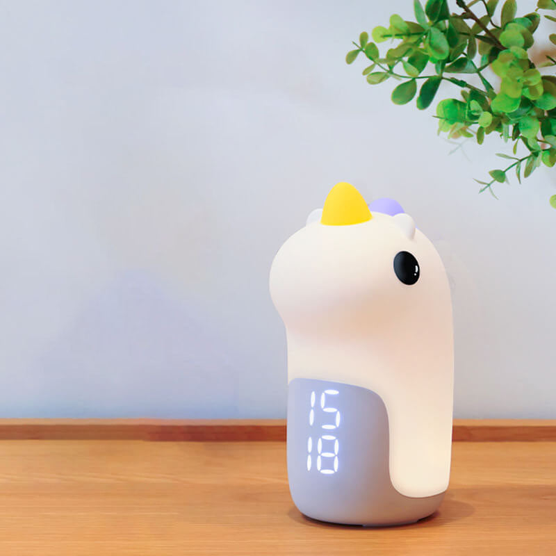 Unilora DreamLight Väckarklocka | Enhörningsdesign | Timer &amp; LED Nattlampa | Barnrumsinredning
