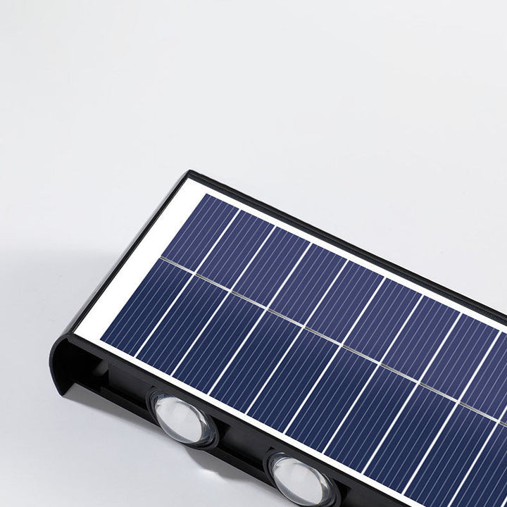 Modern Enkelhet Solskyddad Rektangulär ABS PMMA LED Vägglampa För Utomhuspatio