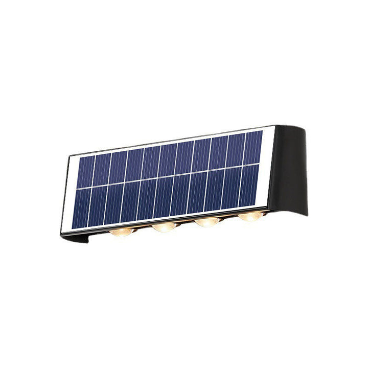 Modern Enkelhet Solskyddad Rektangulär ABS PMMA LED Vägglampa För Utomhuspatio