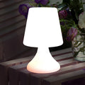Modern Minimalist PE Cup Form USB LED Bordslampa Nattljus För Utomhus Patio |