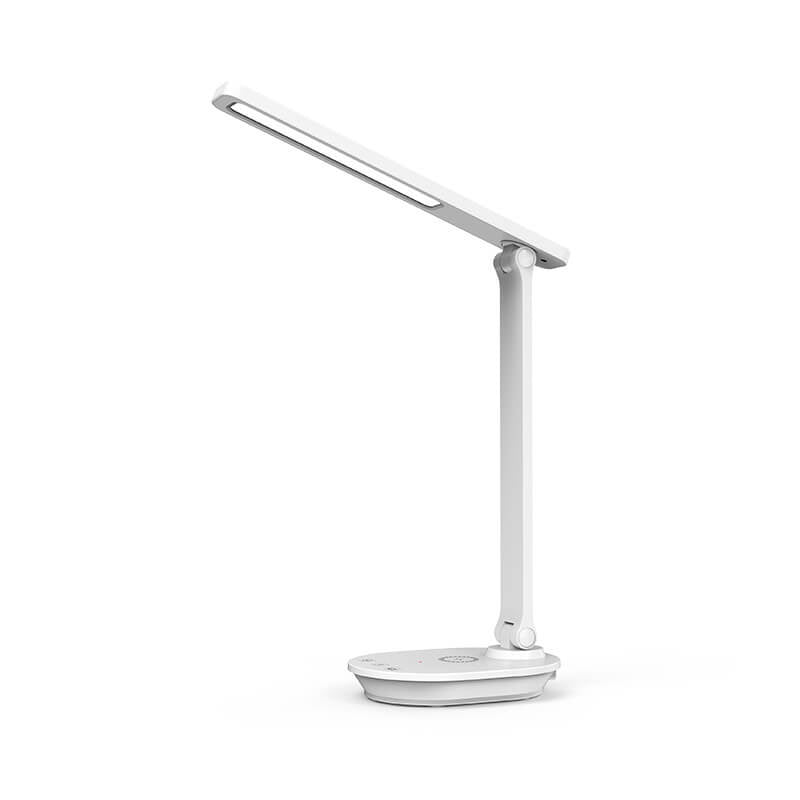 Modern Dubbelvikbar Ögonvård Trådlös Uppladdningsbar LED Skrivbordslampa