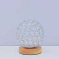 Modern Minimalist Rund USB-laddningsbar LED-bordslampa