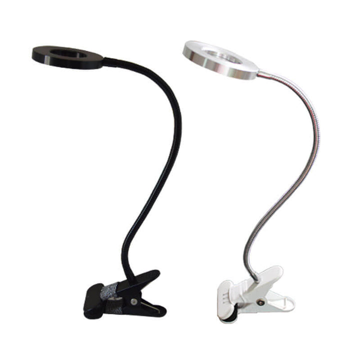Kreativ enkel USB-byxknapp LED-läsclip-lampa