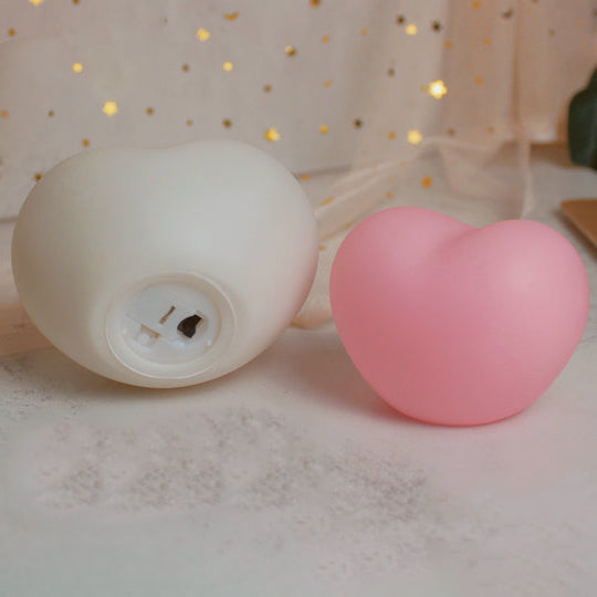 LuvSphere Silikon LED Nattlampa | Hjärtdesign | Bordslampa | Varm Stämningsbelysning | Dekorativ